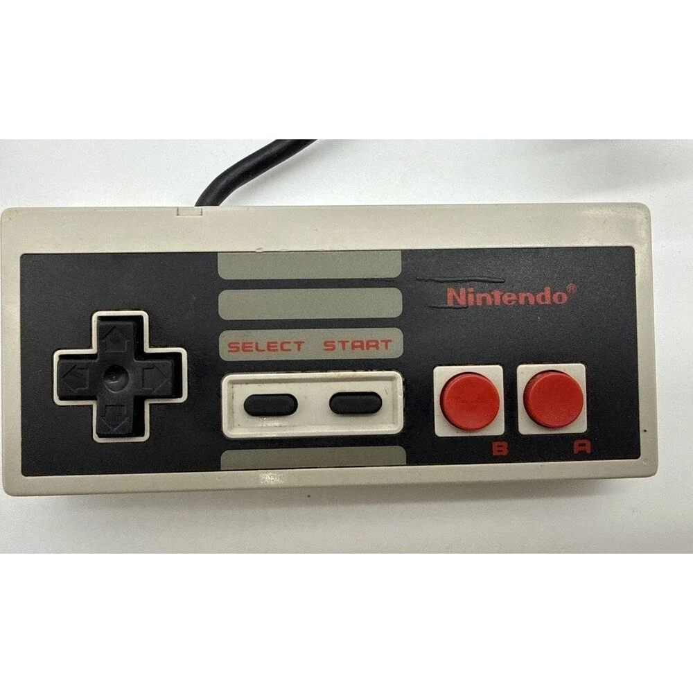 Nintendo Controllers Lot Of 2 Original NES OEM NES-004